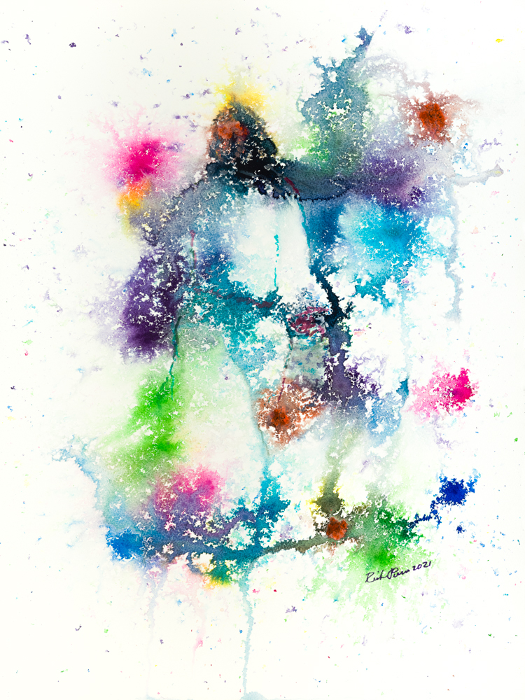 Fall of Adam — original painting by Richard Pierro